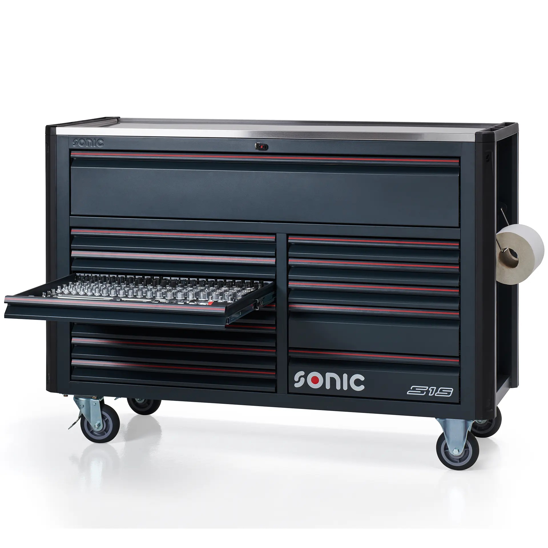 SONIC NEXT S15 – dielenský vozík s náradím 920 ks