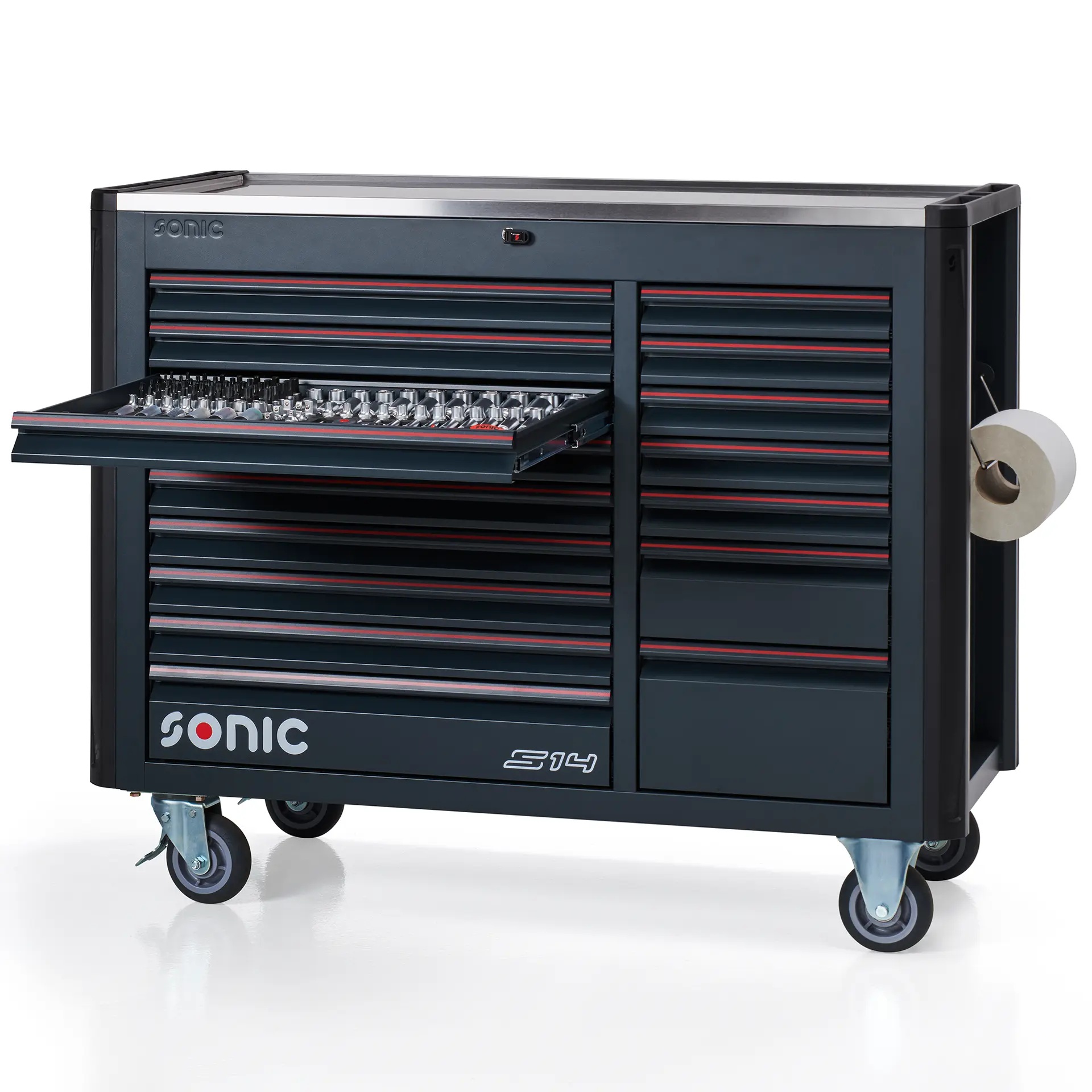 SONIC NEXT S14 – dielenský vozík s náradím 920 ks