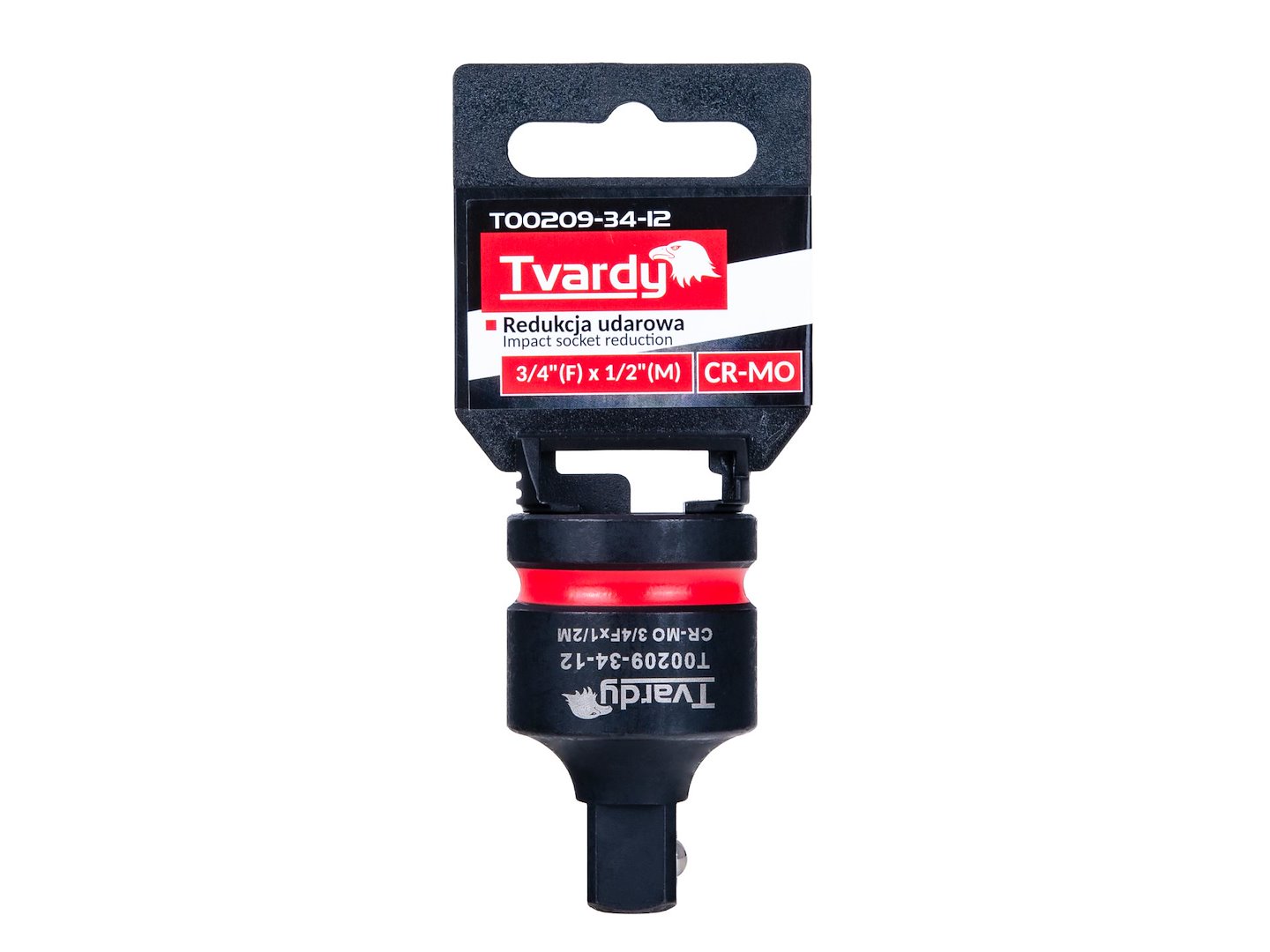 Tvardy Rázová redukcia 3/4" F × 1/2" M CR-MO