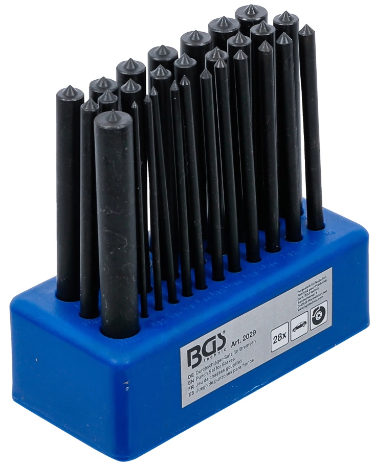 BGS Technics BGS – sada priebojníkov pre brzdy, 28 ks
