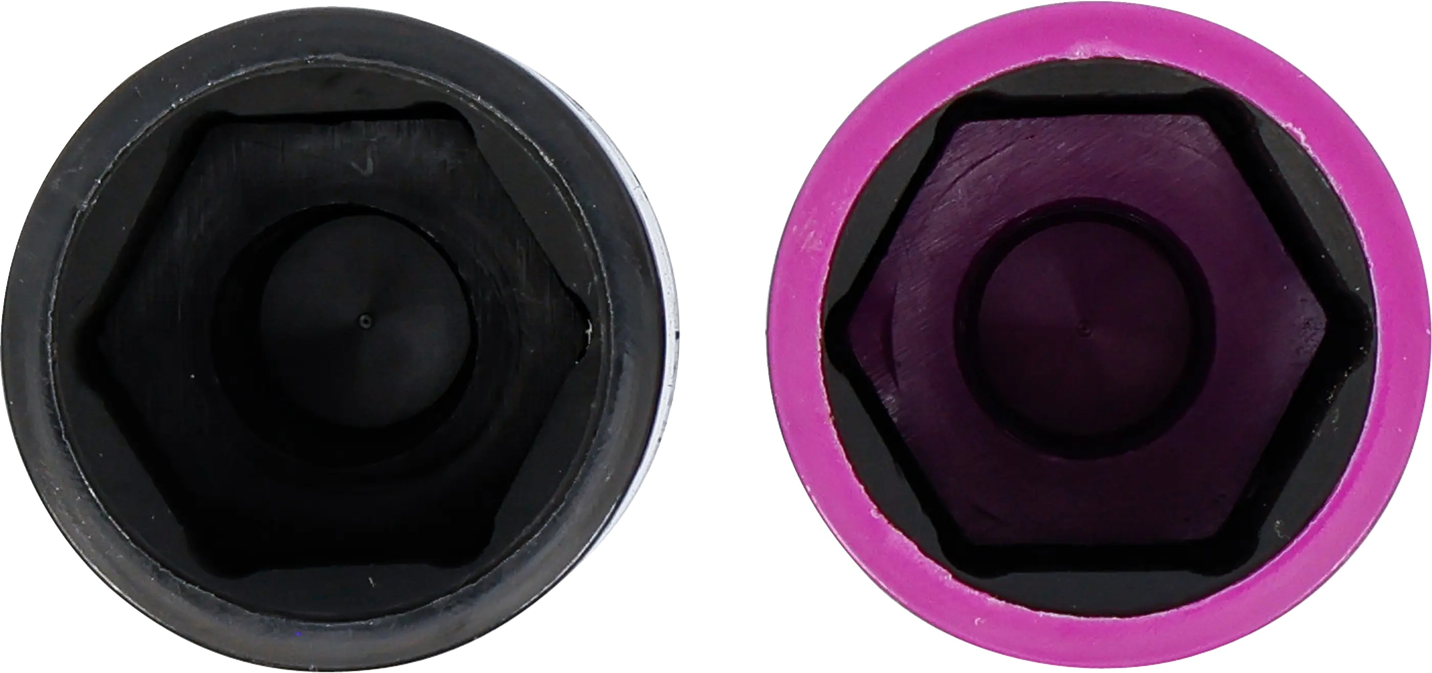 BGS Technics Sada rázových ochranných hlavíc 1/2" na poškodené matice kolies Ford, 20,5 / 21,5 mm, 2 ks