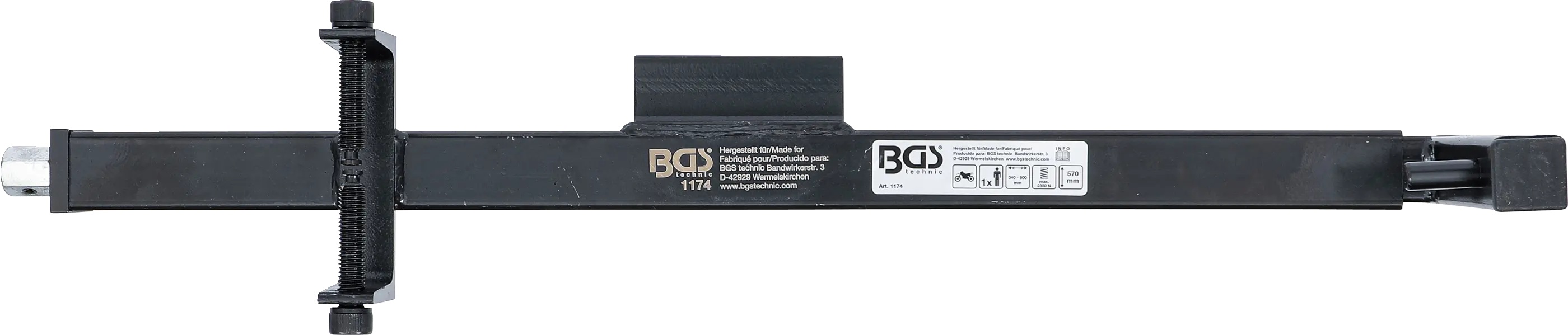 BGS Technics Pružinový sťahovák pre upside-down vidlice BGS