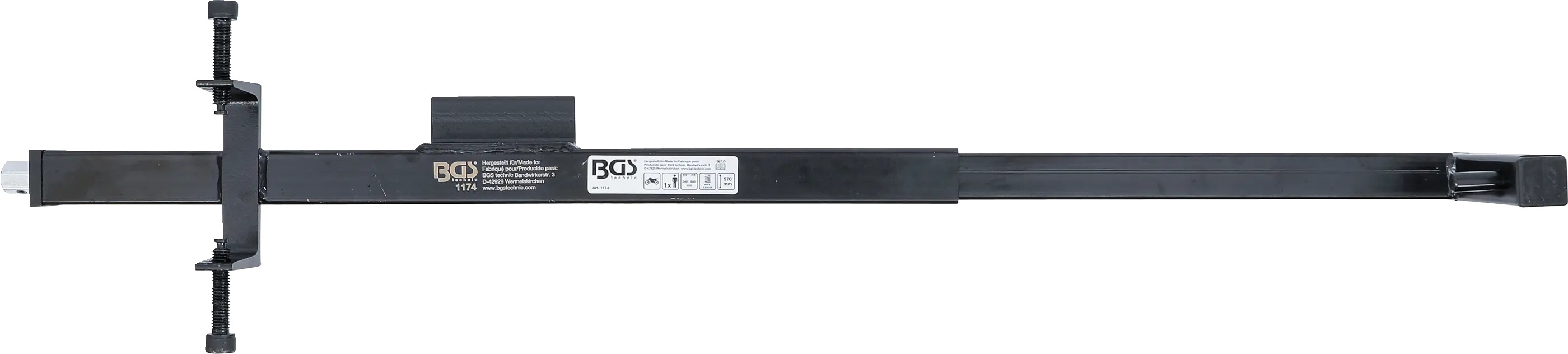 BGS Technics Pružinový sťahovák pre upside-down vidlice BGS