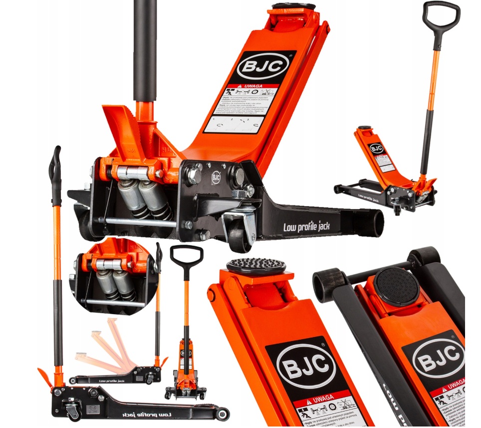 BJC Long Arm Jack – nízkoprofilový pojazdný hydraulický zdvihák 2,5 t