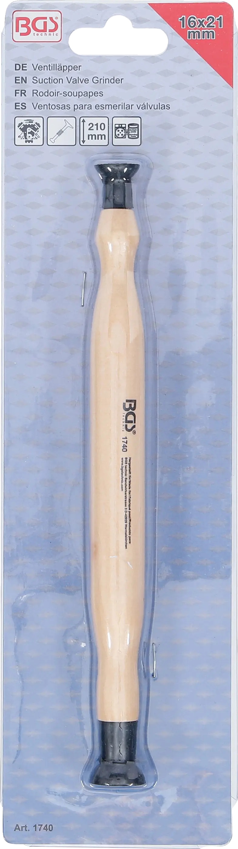 BGS Technics BGS – prípravok na lapovanie ventilov 16 × 21 mm