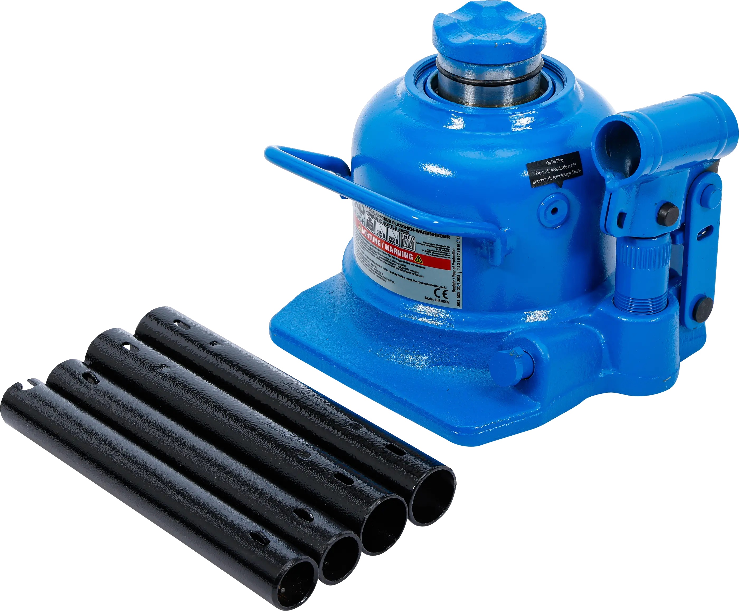 BGS Technics Hydraulický zdvihák panenka extra nízky 10 t