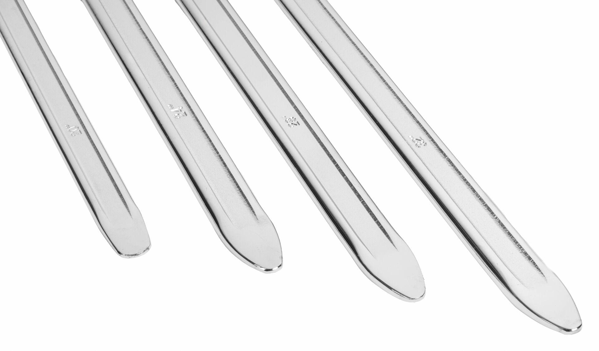 Sada montážnych pák na pneumatiky INVENTO 4 ks v obale – 20", 24", 28", 32"
