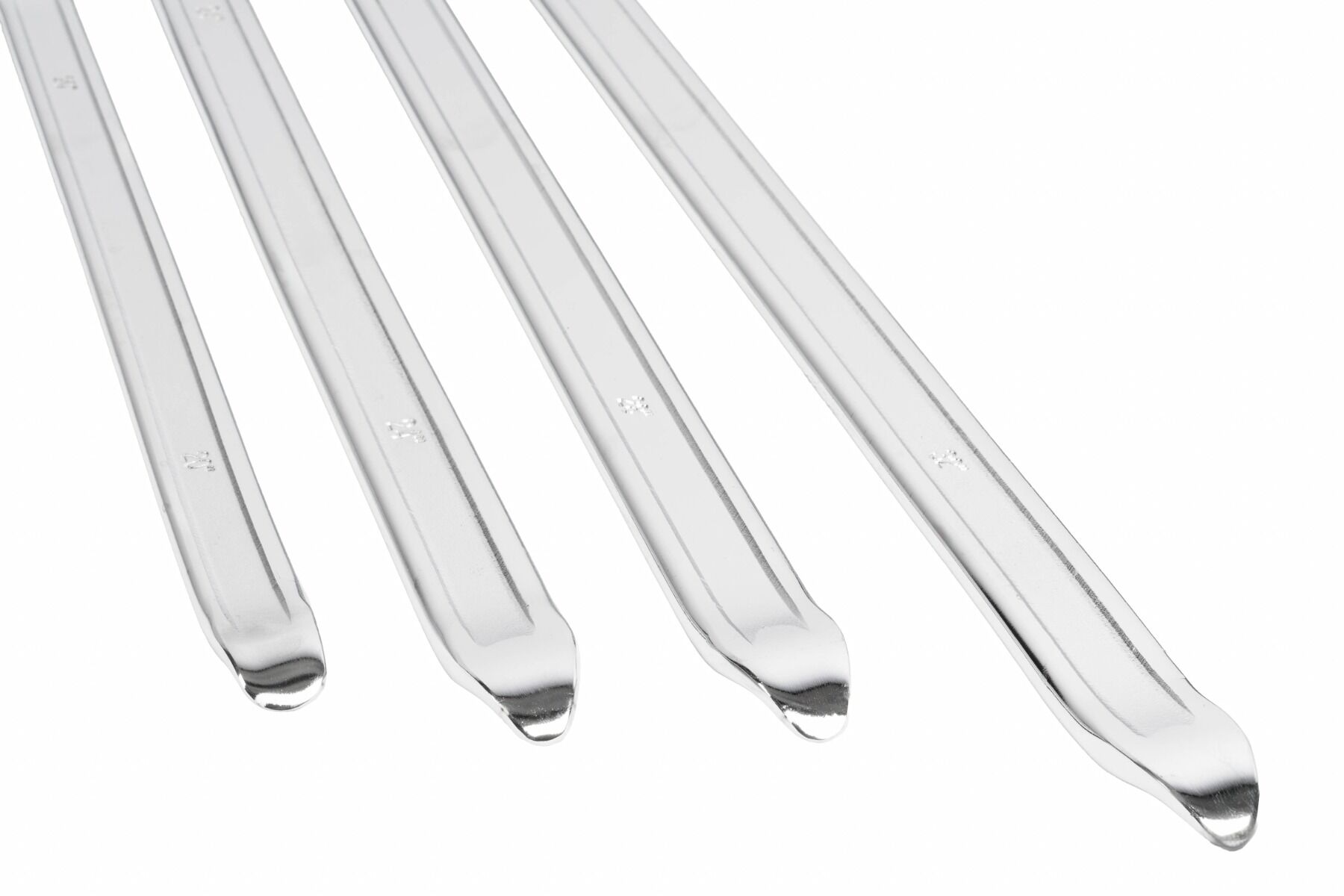 Sada montážnych pák na pneumatiky INVENTO 4 ks v obale – 20", 24", 28", 32"