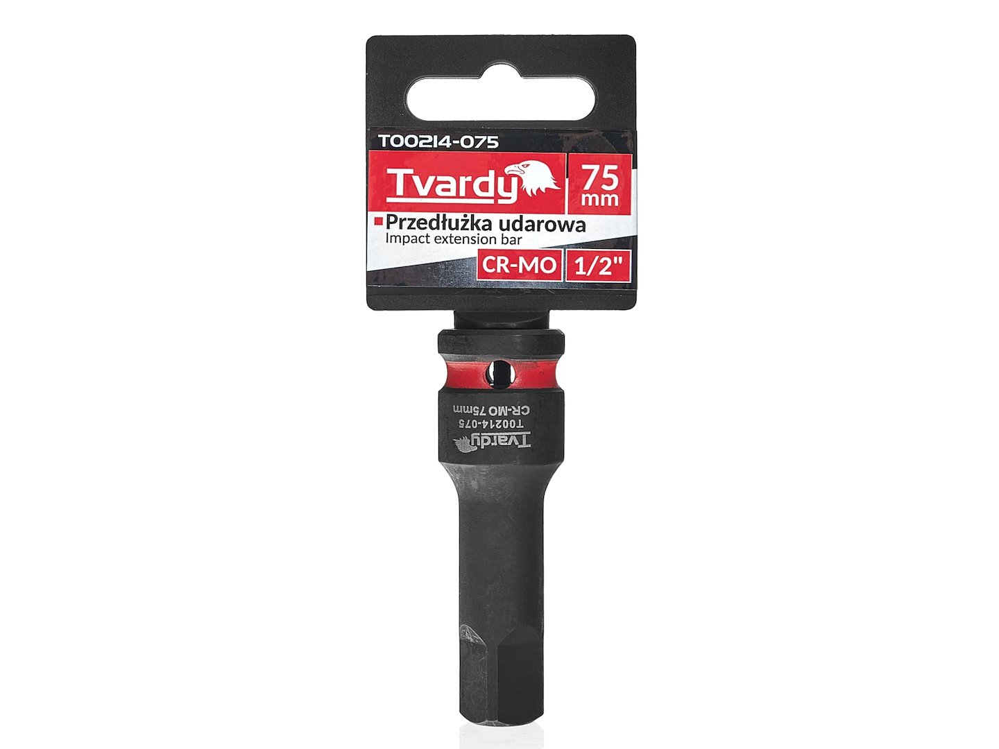 Tvardy Úderový predlžovací nadstavec 1/2" 75 mm CR-MO