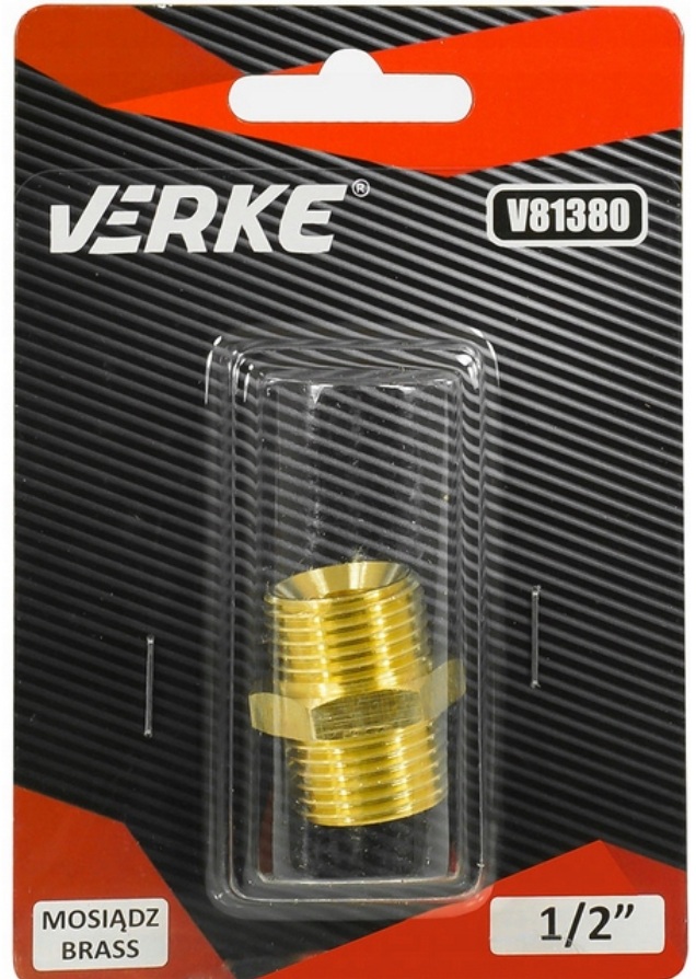 VERKE závitová vsuvka 1/2" – vonkajší závit