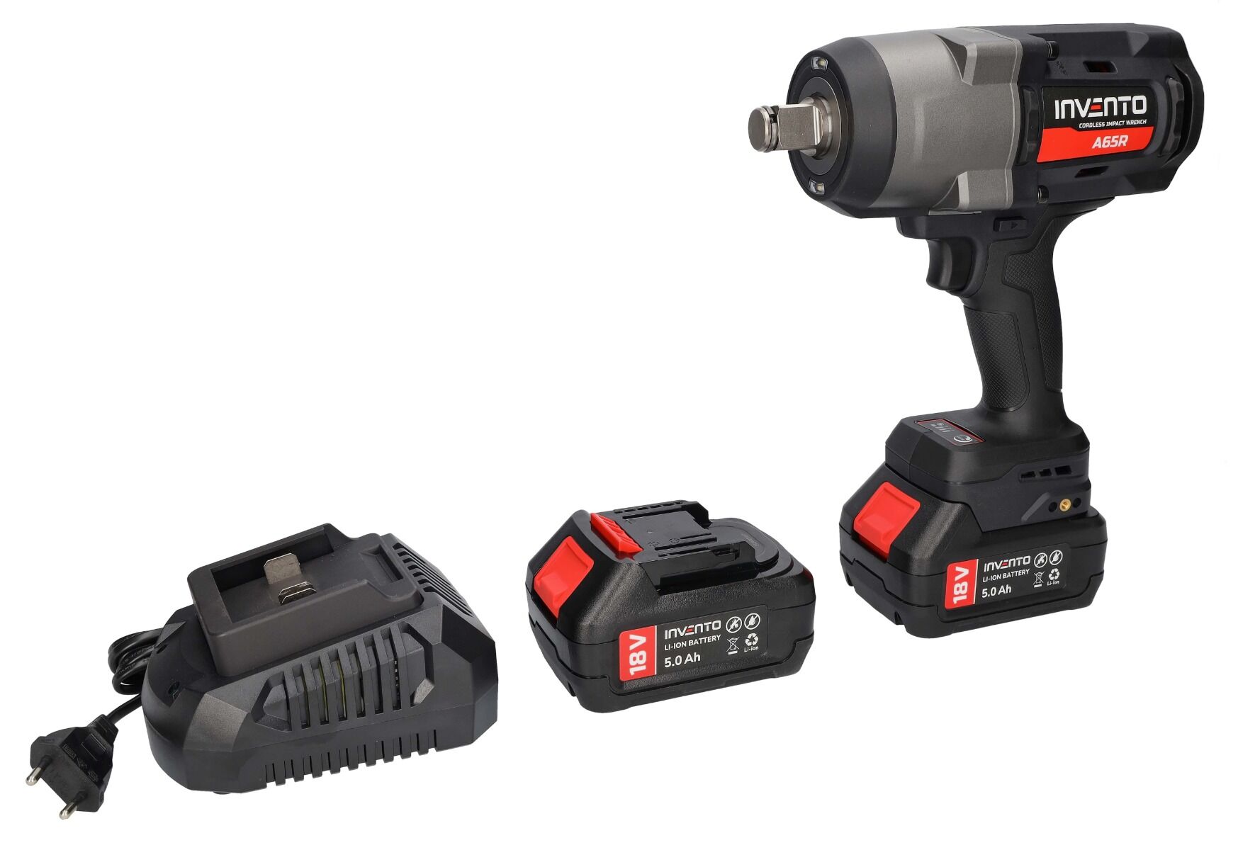 INVENTO A67R – akumulátorový rázový uťahovák 1" 2400 Nm