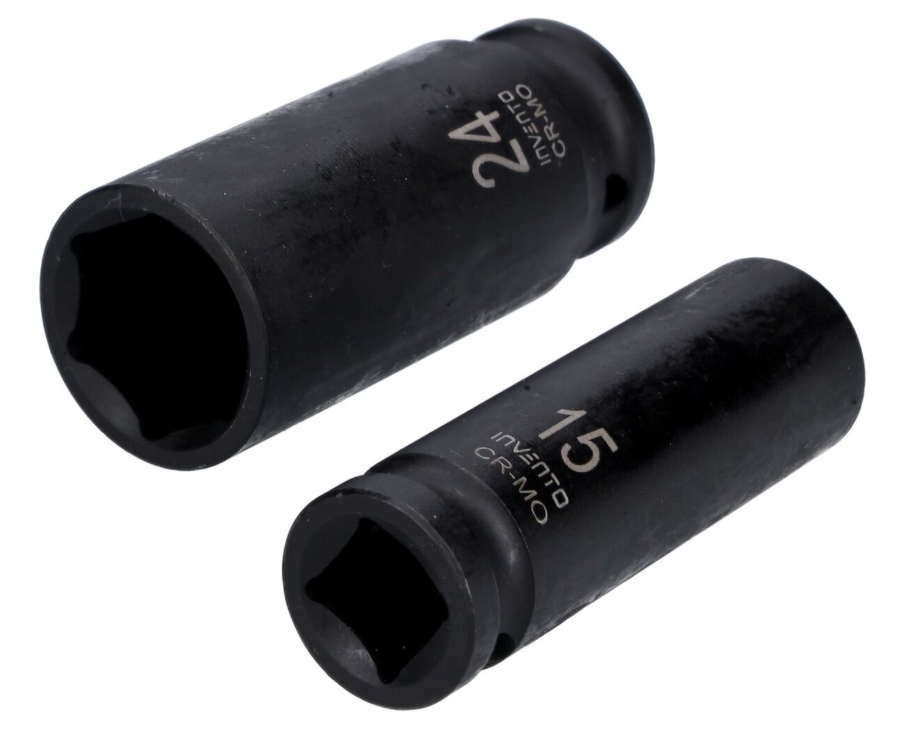 INVENTO sada dlhých rázových hlavíc 1/2" – 10 ks