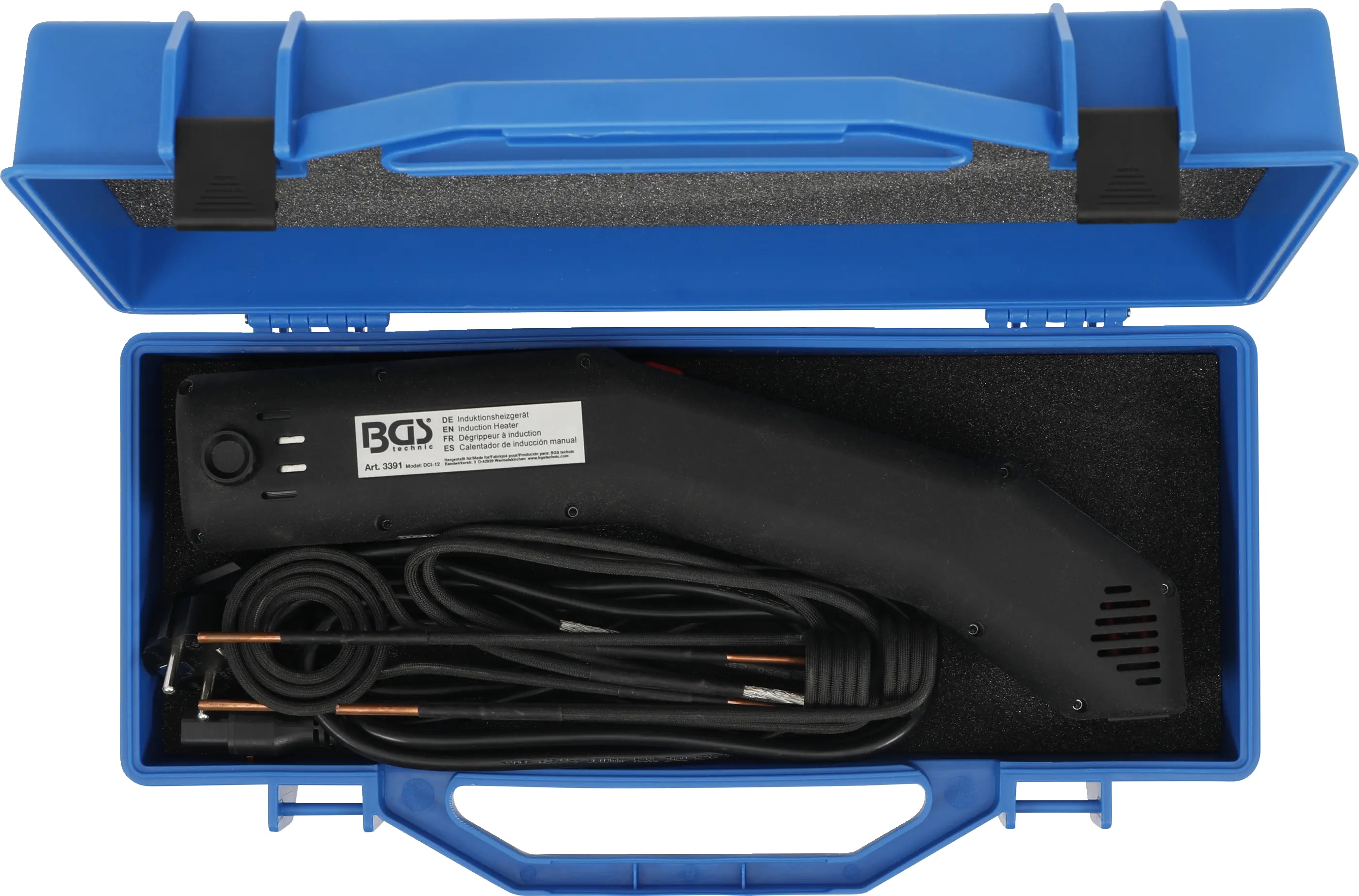 BGS Technics BGS Technic – indukčný ohrievač 1,2 kW s LED osvetlením