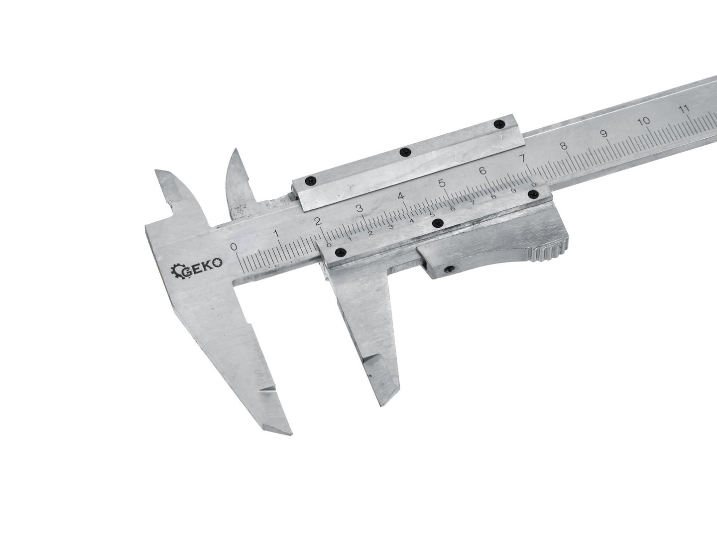 Geko Posuvné meradlo 150 mm / 0,02 mm v drevenom boxe