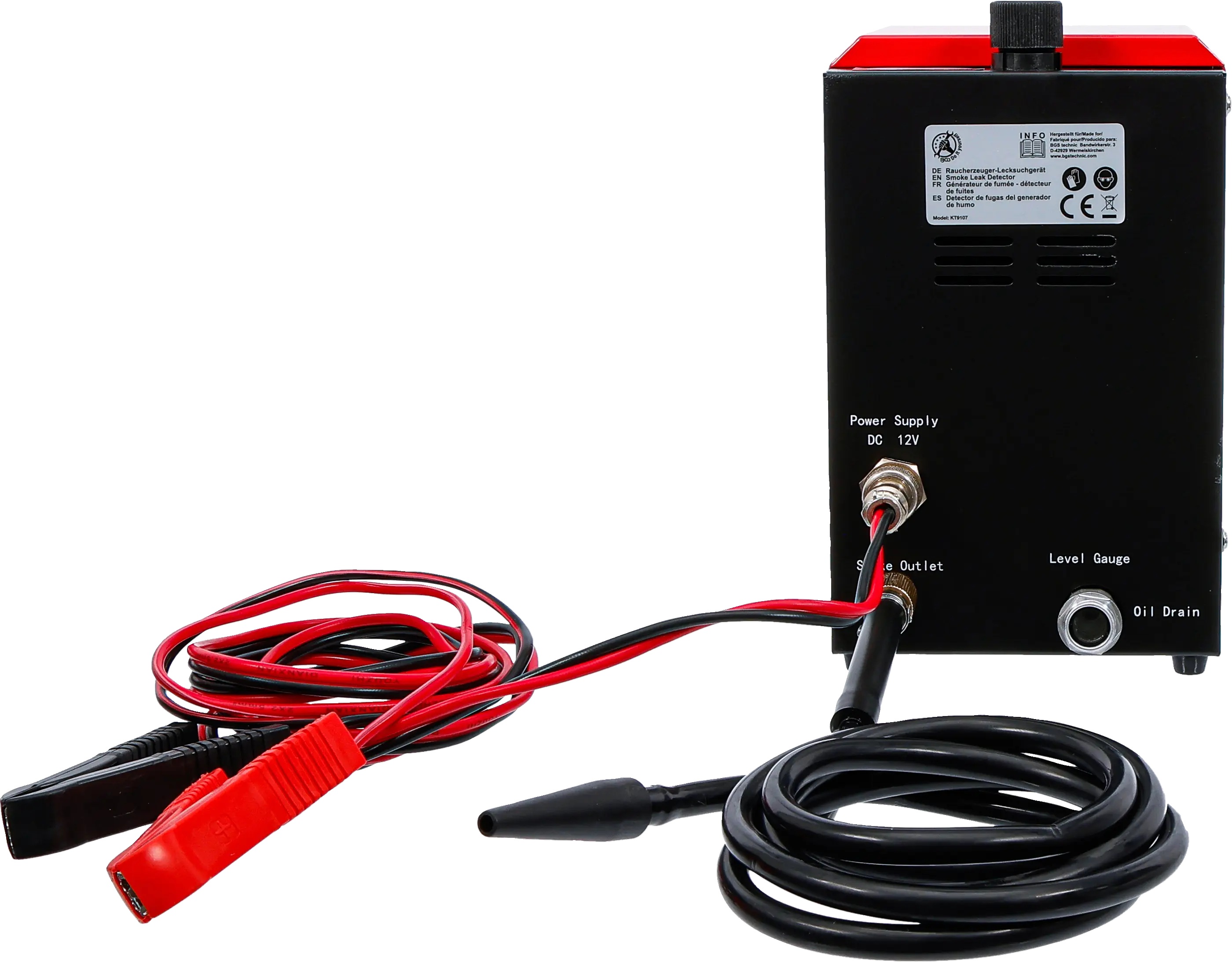 BGS Technics Dymový tester netesností 12 V