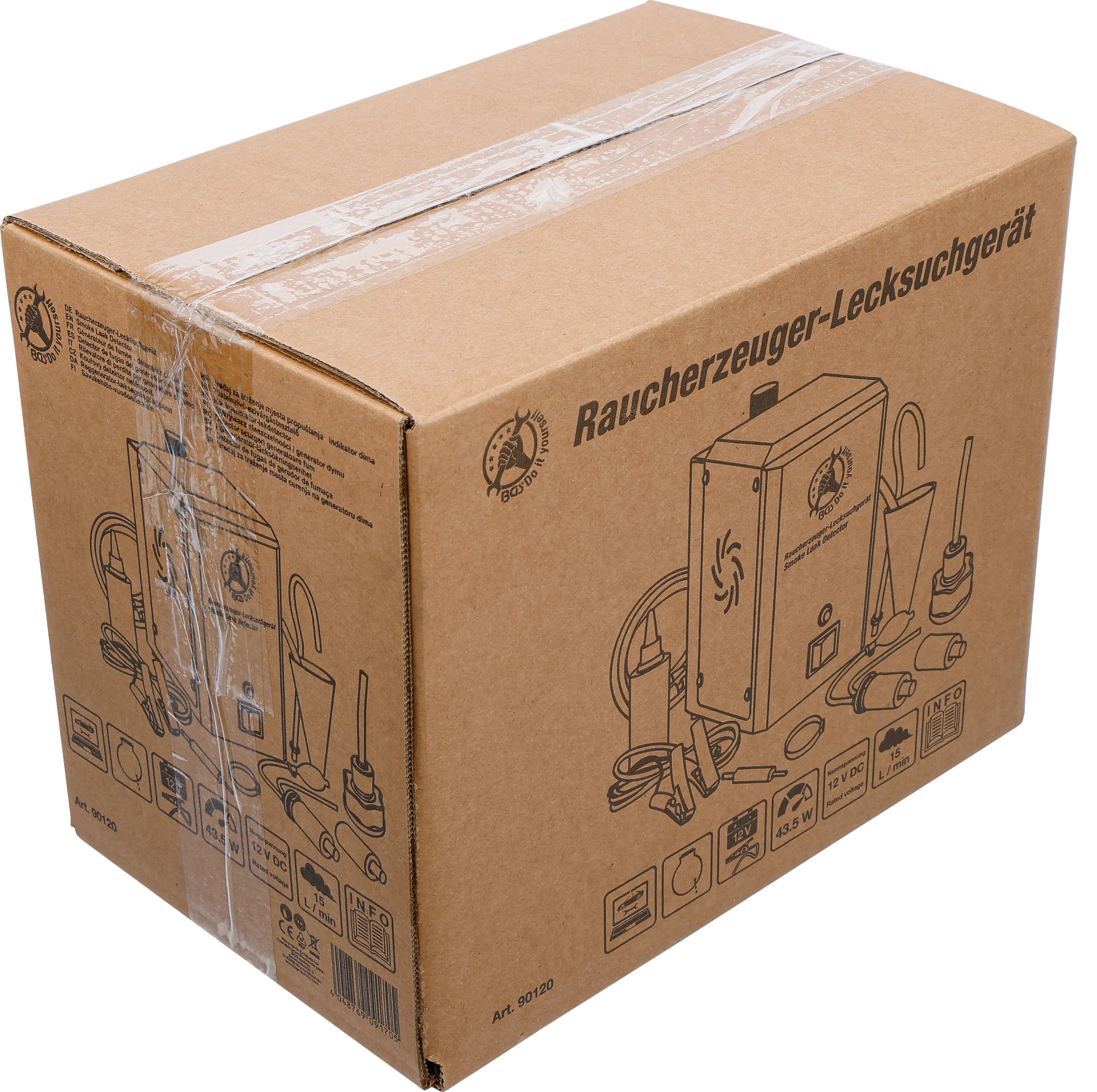BGS Technics Dymový tester netesností 12 V