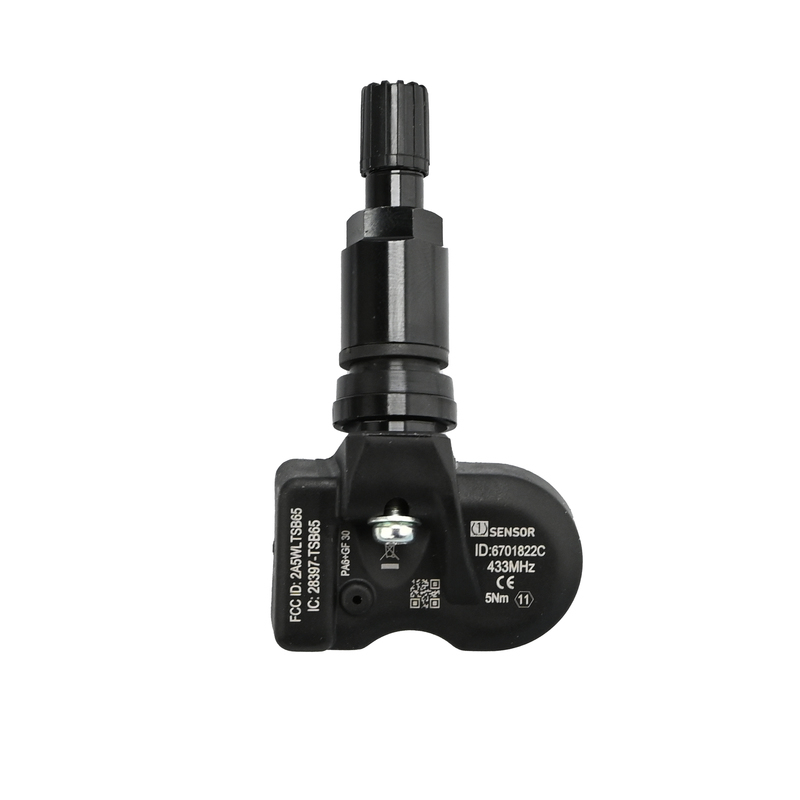 Ferdus Univerzálny TPMS senzor s čiernym ventilom Clamp-in