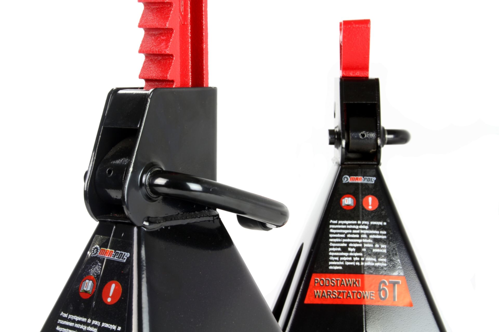BJC Podpery pod auto 6 t (2 ks) – nastaviteľné 425–595 mm