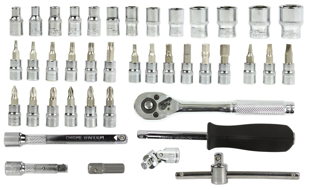 Sada nástrčných kľúčov Torx 1/4 "42 ks MAR-POL