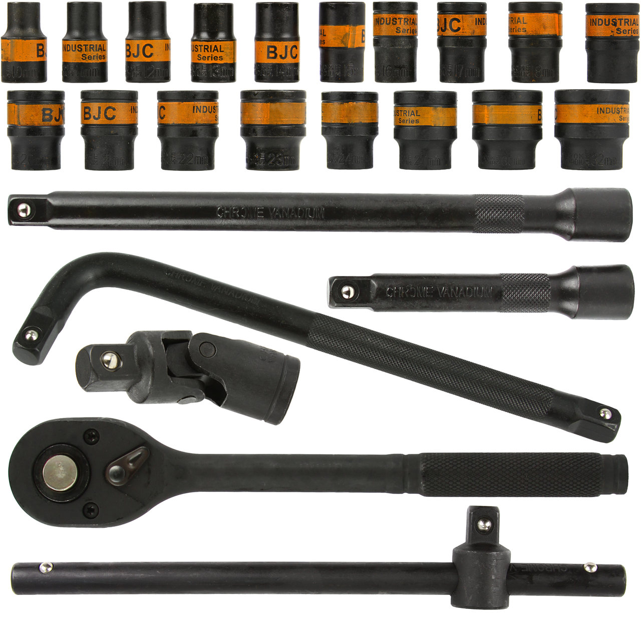 BJC Gola sada 1/2" 24dielna 10-32mm