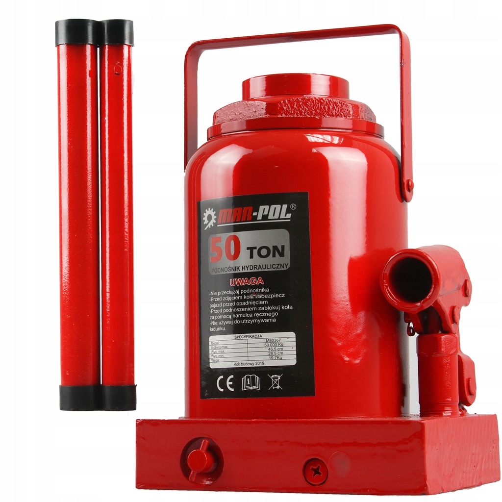 MARPOL Hydraulický zdvihák 50T - panenka