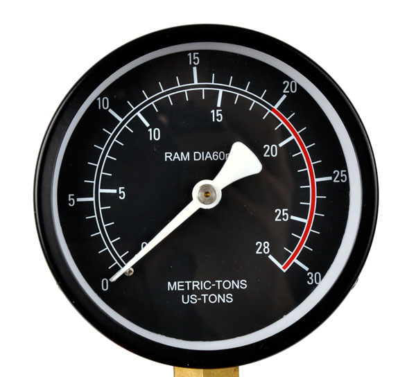 Geko Náhradný manometer pre lis 20T