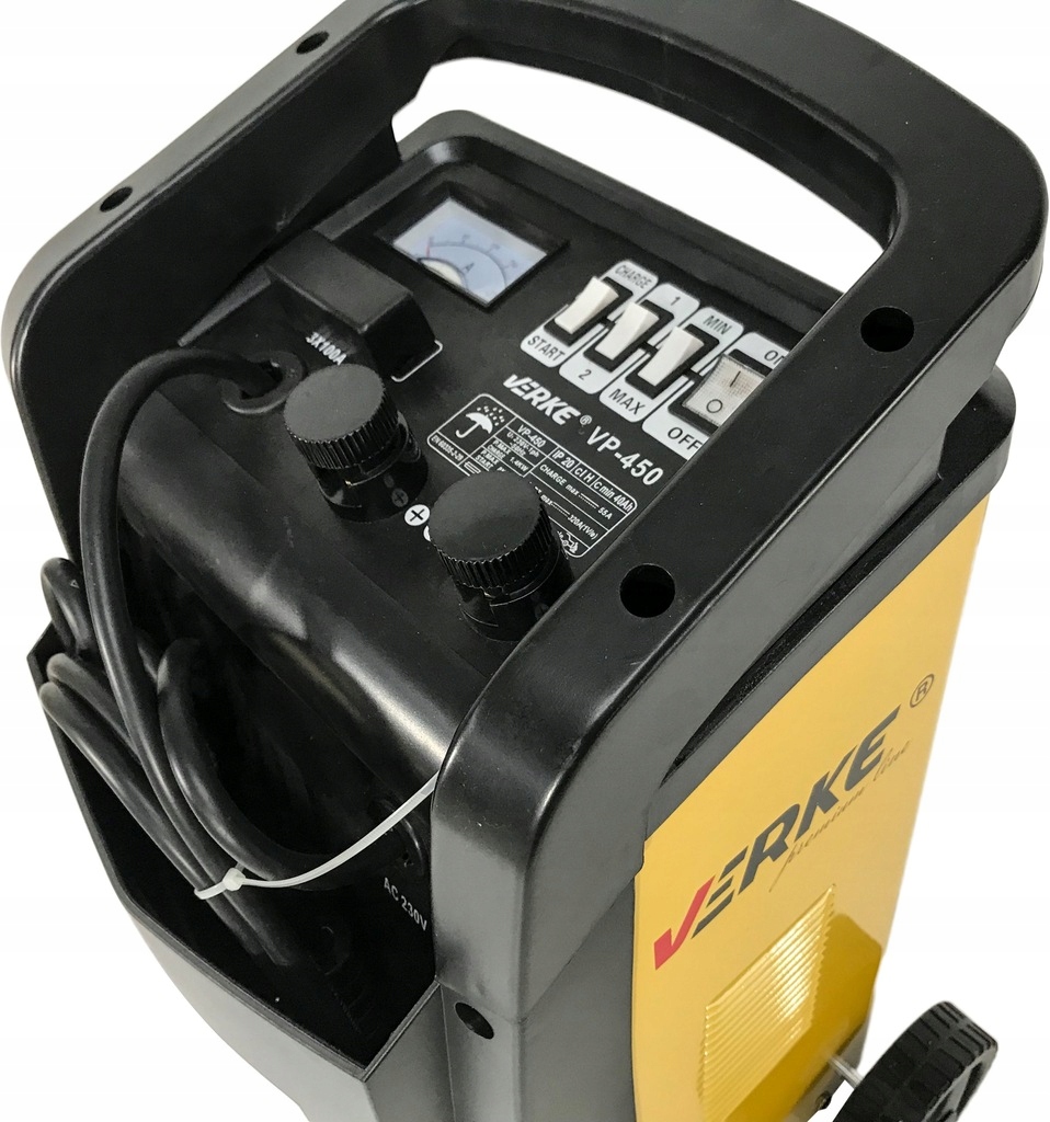 Verke VP450 – štartovací vozík a nabíjačka 12/24 V