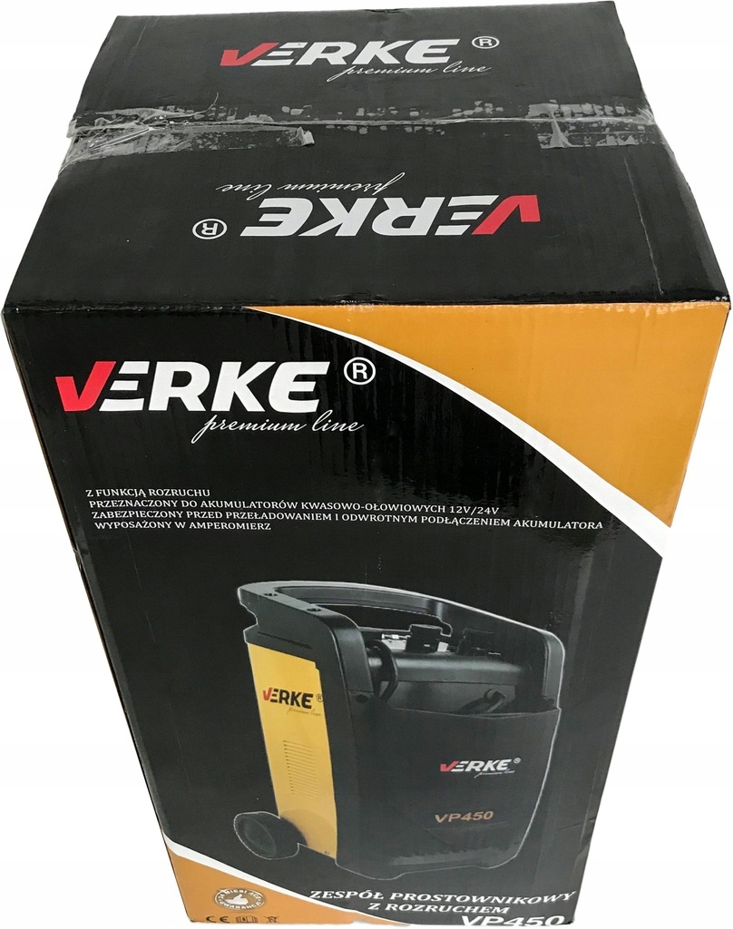Verke VP450 – štartovací vozík a nabíjačka 12/24 V