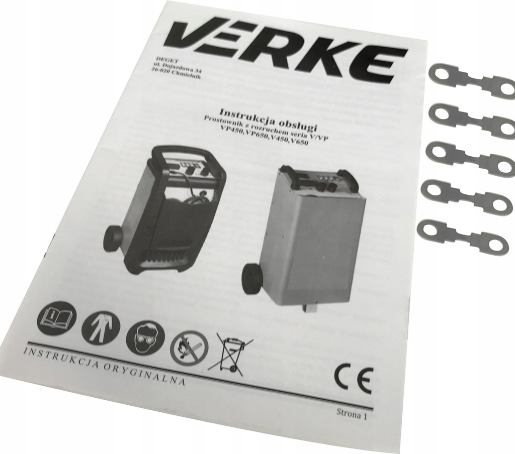 Verke VP450 – štartovací vozík a nabíjačka 12/24 V