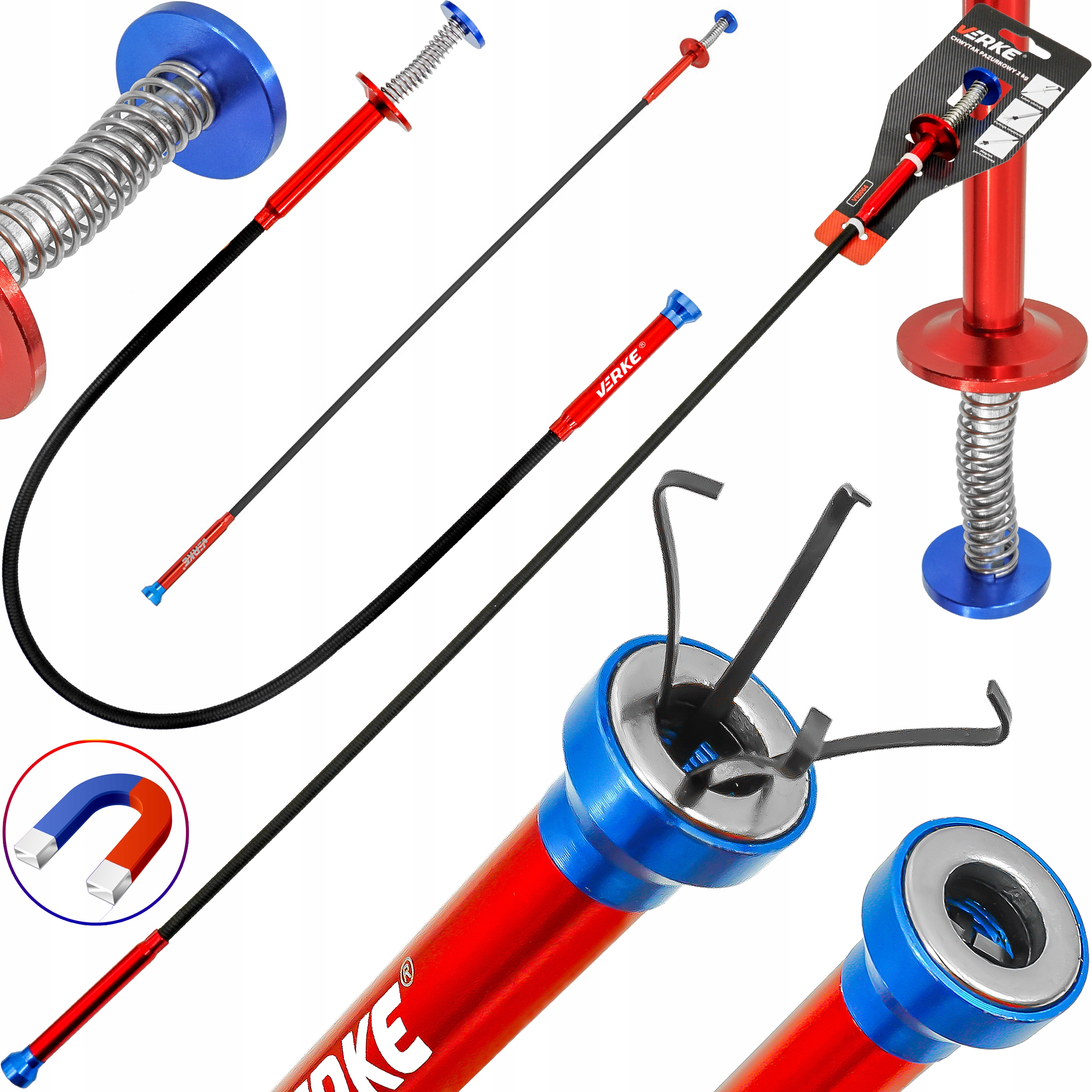 VERKE Magnetický flexibilný držiak 61cm