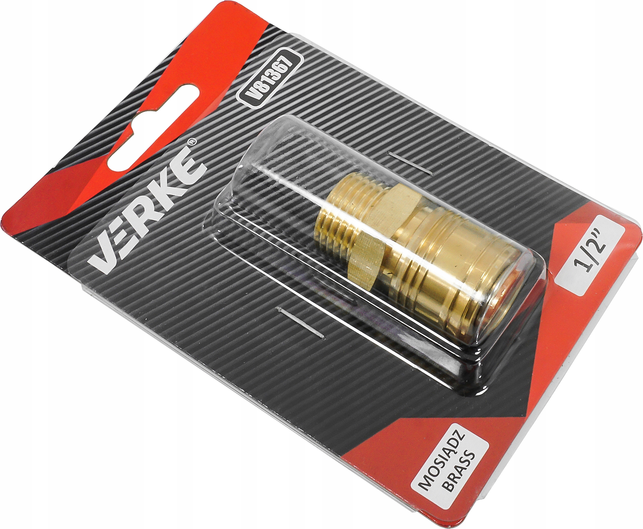 VERKE Rýchlospojka na vzduch 1/2" vonkajší závit