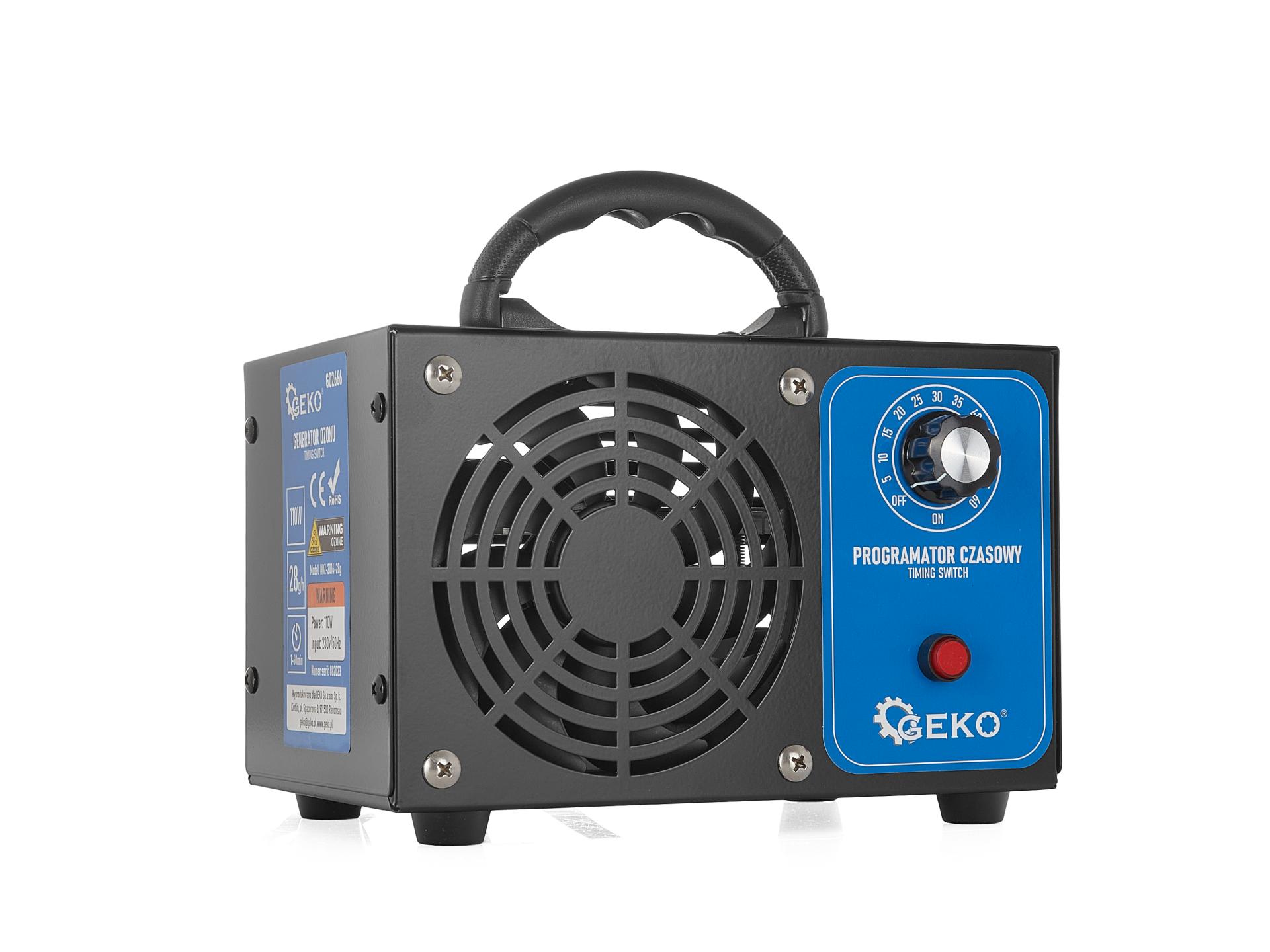 Geko OZONÁTOR ČISTIČ VZDUCHU 110W 28000mg/h