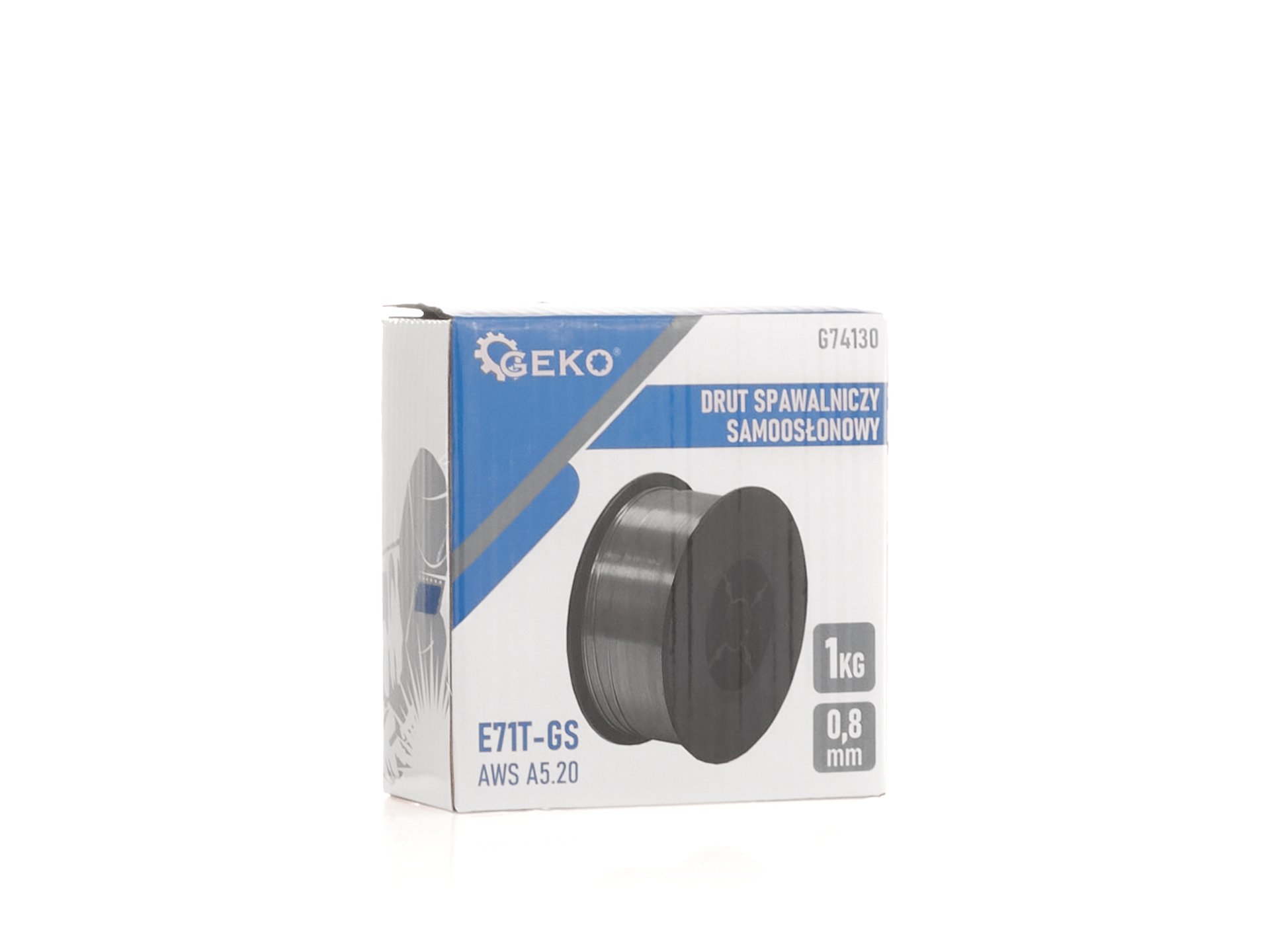 Geko Zvárací drôt trubičkový 0,8mm 1kg