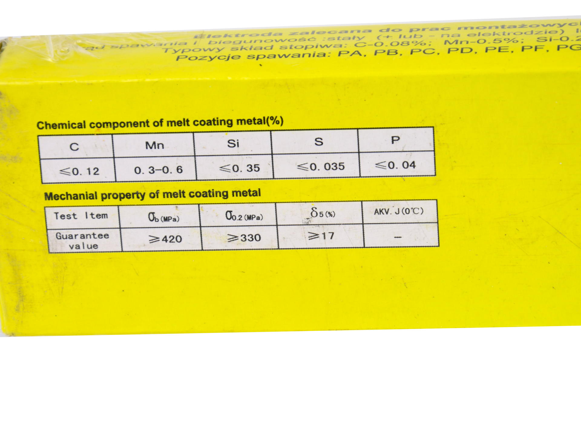 Geko Elektródy 2,5x300mm 2,5kg