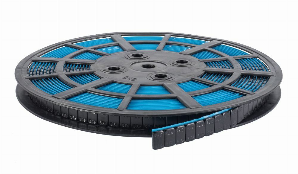TIP-TOPOL Samolepiace vyvažovacie závažie, čierne - 6kg