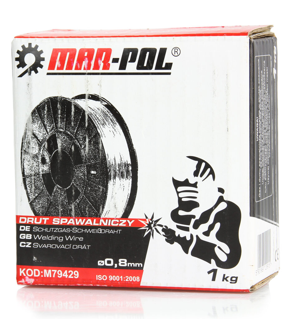 MARPOL ZVÁRACÍ DRÔT 0,8mm 1kg Flux