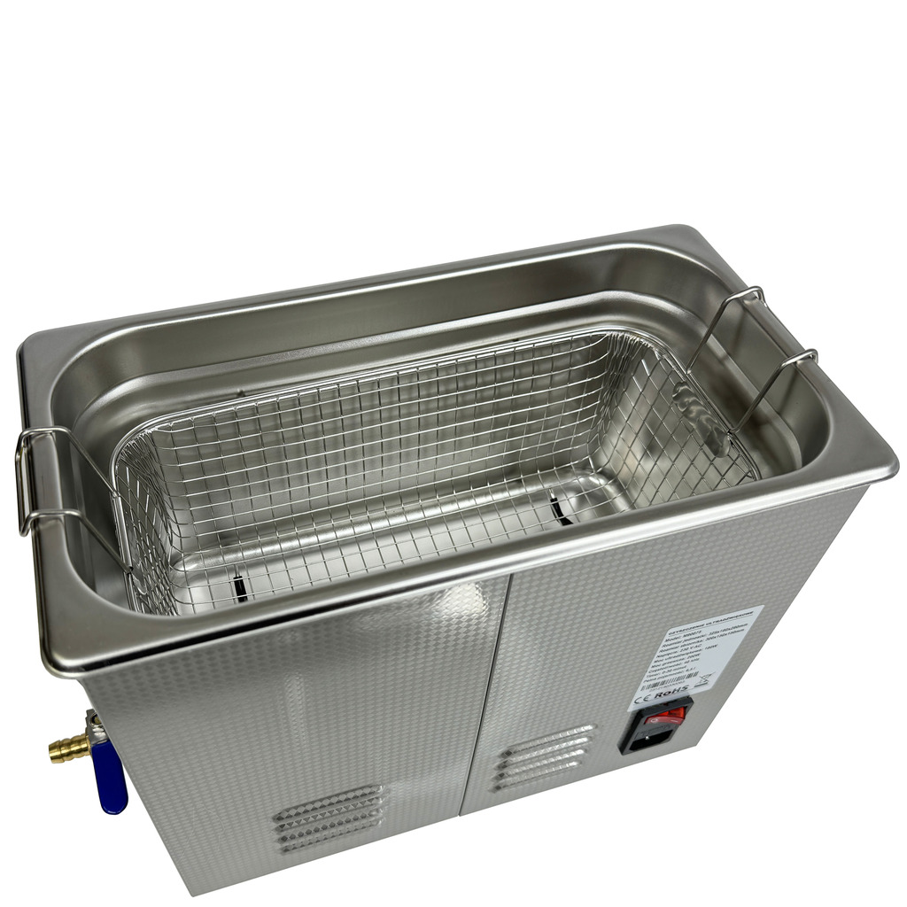 MARPOL Ultrazvuková čistička – objem 6,5 L, nerezová, digitálna