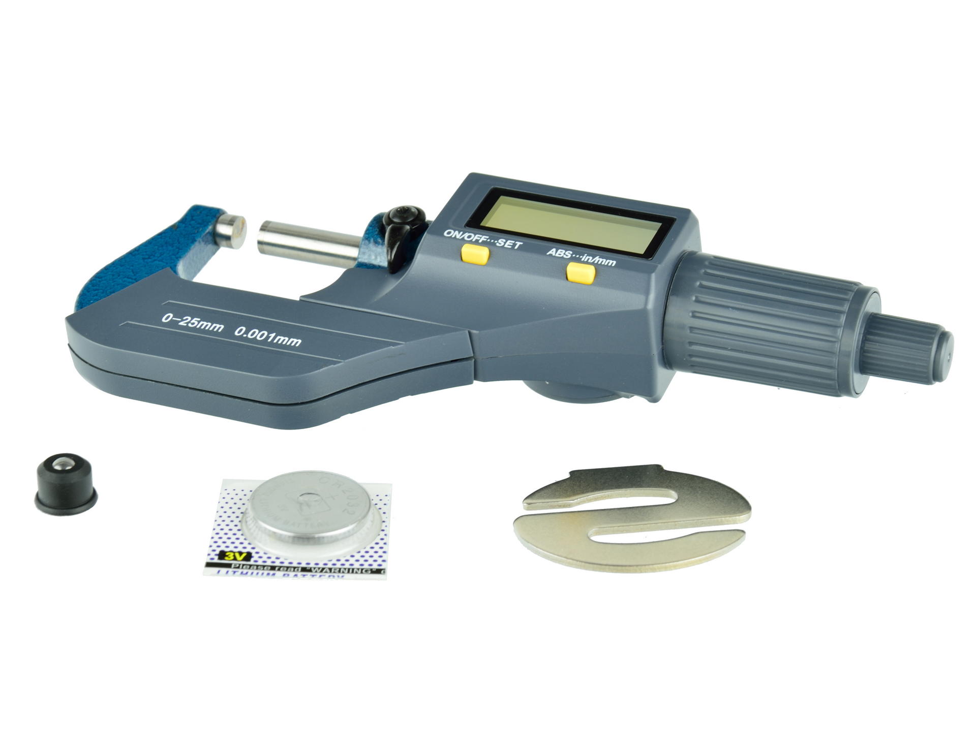 Geko Digitálny mikrometer elektronický 0-25mm