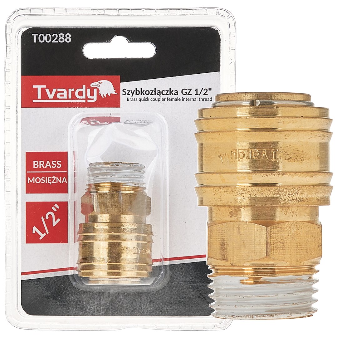 Tvardy Rýchlospojka na vzduch "samica" 1/2" vonkajší závit
