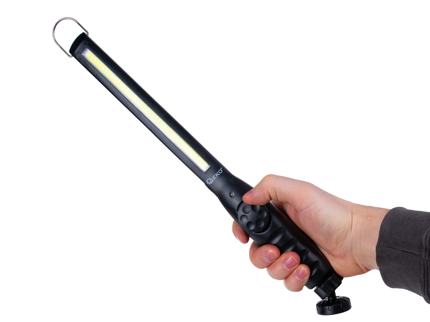 Geko Dielenské svietidlo s magnetom a reguláciou svetla LED COB 10W 1800mAh 450lm IP44
