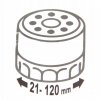 kluc na olejovy filter retazovy 21 120mm 03