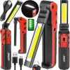 LAMPKA WARSZTATOWA ROBOCZA LED COB LATARKA AKUMULATOROWA Z MAGNESEM HAK USB