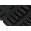 Kované rázové nadstavce 1/2" hlboké – 16 ks (10–32 mm), 80 mm