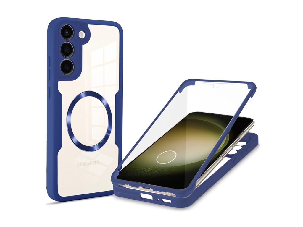 Case for Samsung Galaxy S23 Plus + Cover - Techsuit ColorVerse 360 MagSafe MagSafe Series - Blue