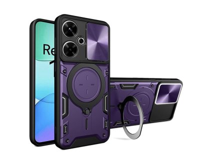 Kryt Xiaomi Redmi 13 / Poco M6 4G Techsuit CamGuard Pro - fialový