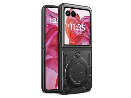 Kryt Motorola Razr 50 Ultra Techsuit CamGuard Pro - černý