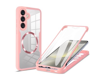 Case for Samsung Galaxy S24 + Cover - Techsuit ColorVerse 360 MagSafe MagSafe Series - Pink