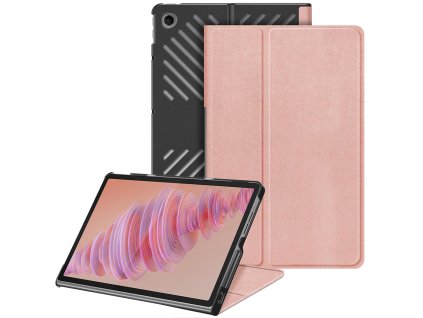 Pouzdro pro tablet Lenovo Tab Plus, Techsuit FoldPro Rose Gold