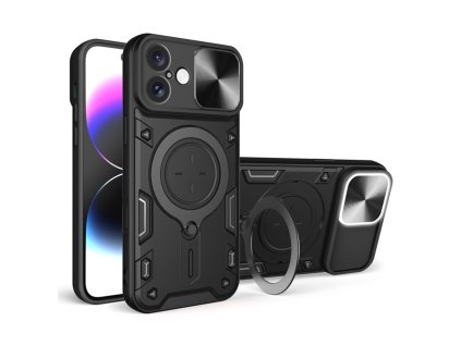 Kryt iPhone 16 Techsuit CamGuard Pro - černý