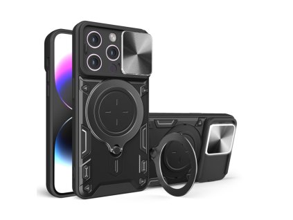Kryt iPhone 16 Pro Techsuit CamGuard Pro - černý